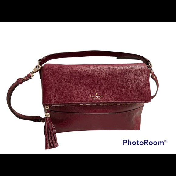 Kate Spade New York leather Southport Avenue Maria top handle crossbody - Picture 5 of 14